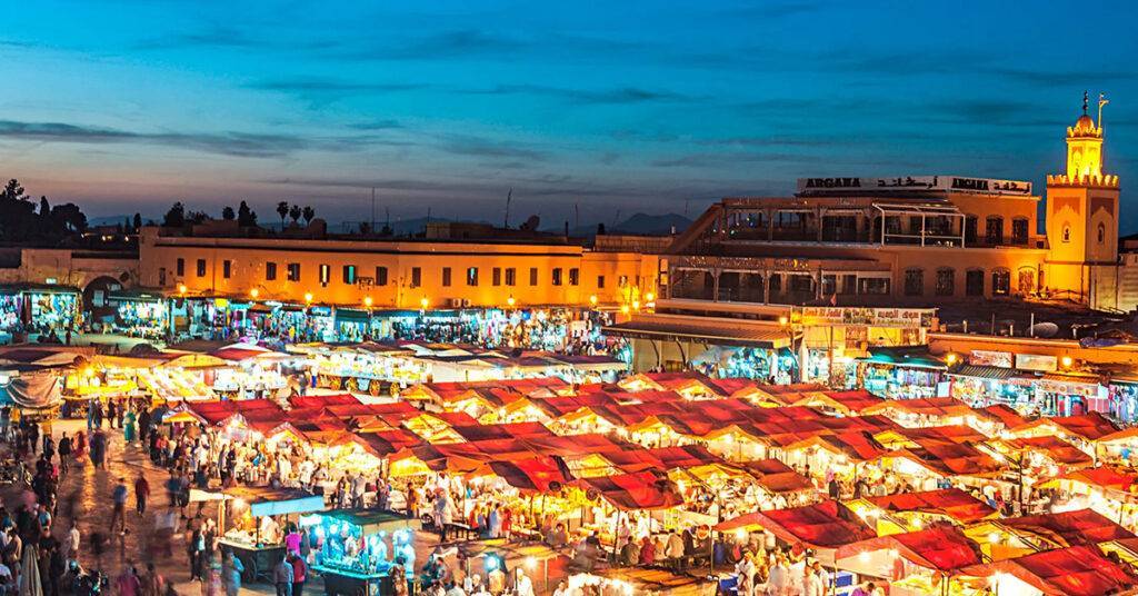 A Vibrant Stroll Through Marrakech's Souks