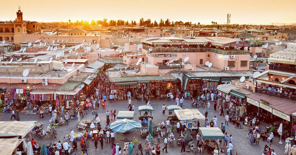 Marrakech Medina Image