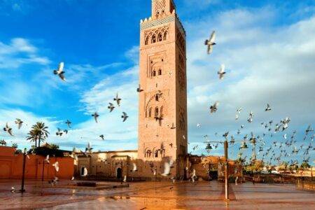 Koutoubia mosque, Marrakech, Morocco